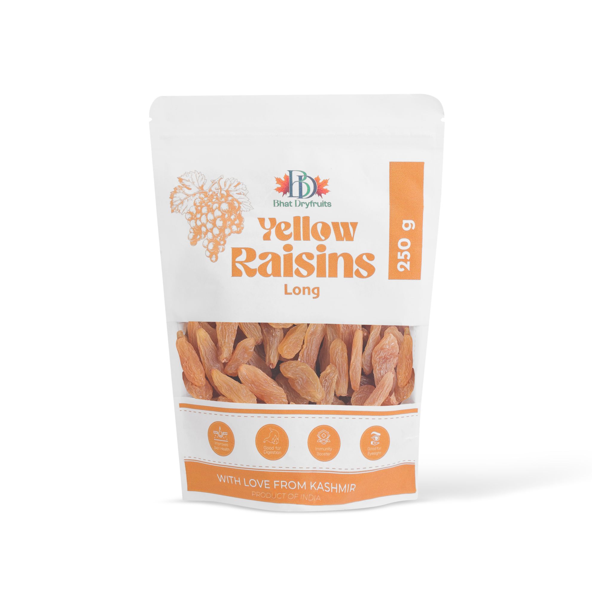 Picture of YELLOW RAISINS LONG